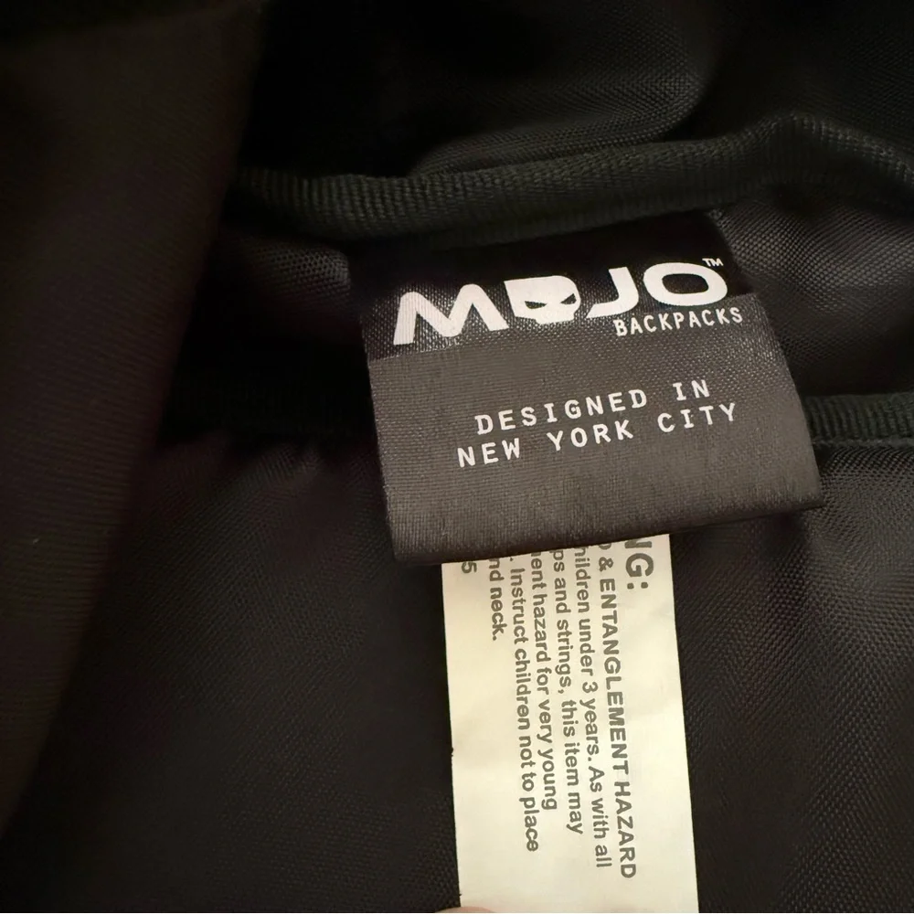 Mojo Backpack‎ Black Graffiti Art King of the Streets